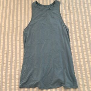 Lululemon All Tied Up tank blue size 4/6